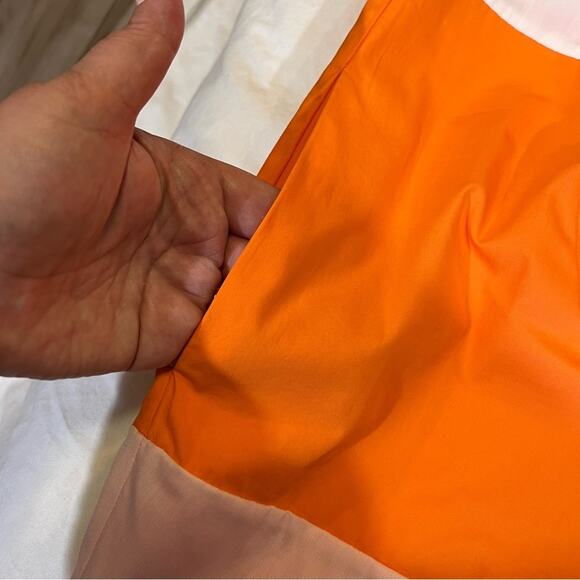 MDS Stripes NWT Sleeveless Colorblocked Shift Mini Dress sz 4 - Picture 6 of 15